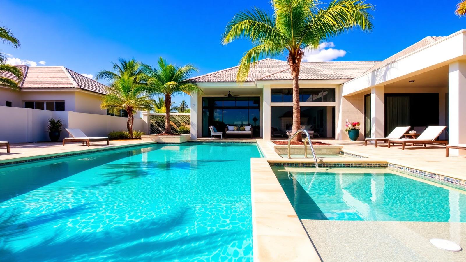 Luxury pool